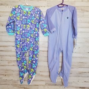 ☆3/$15☆ NWT - Lot of 2 - Gerber Elephant Pajamas